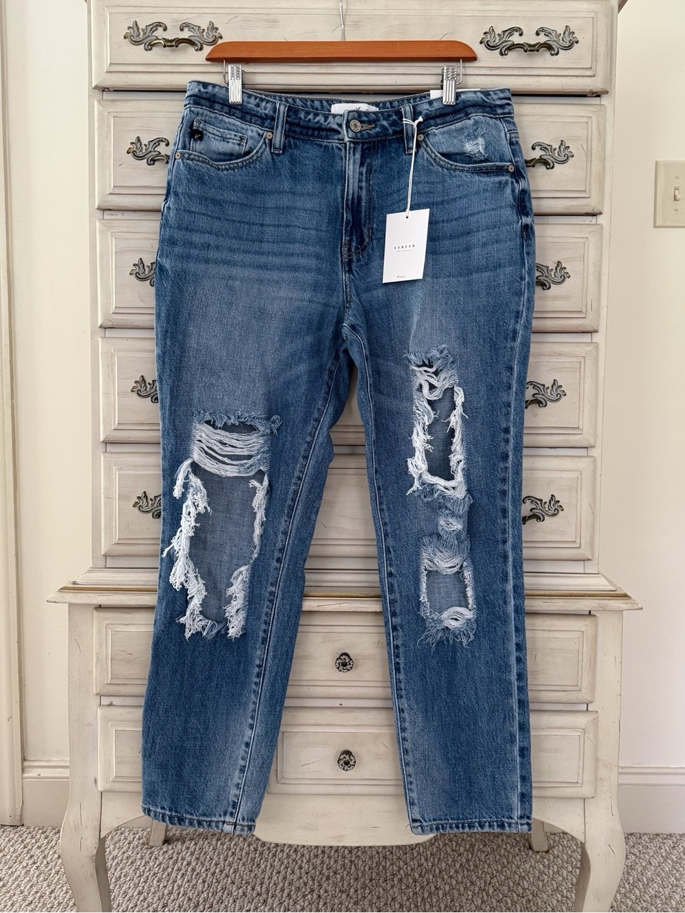 Vici Boyfriend Distressed Jeans